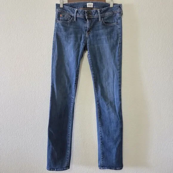 Hudson Ginny Straight Leg Blue Jeans 29 - Picture 1 of 7